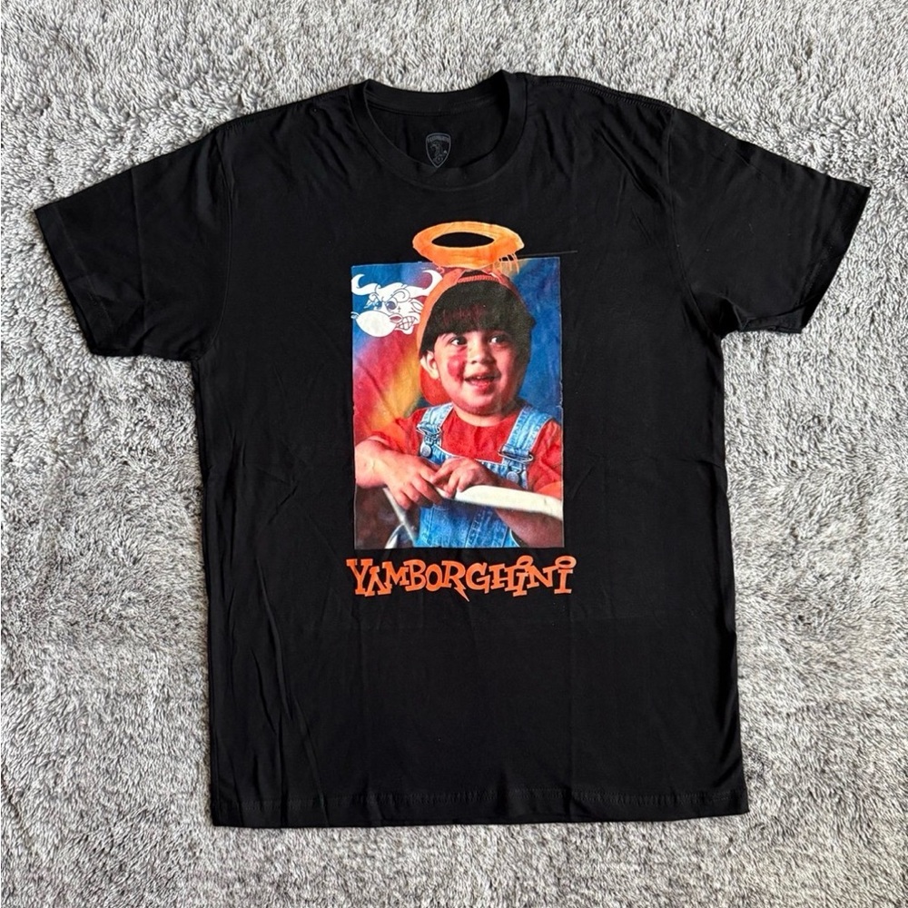 Men’s Yamborghini T-Shirt, A$AP Rocky, Barclays, Size Large, AWGE